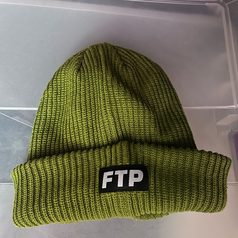 FTP Olive Knit Cap